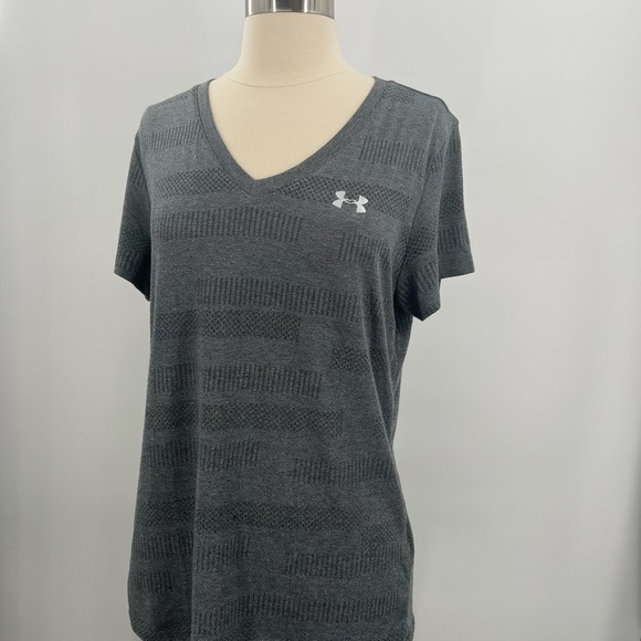 Under Armour Velocity V-Neck Shirt Ladies Medium - Picture 1 of 5